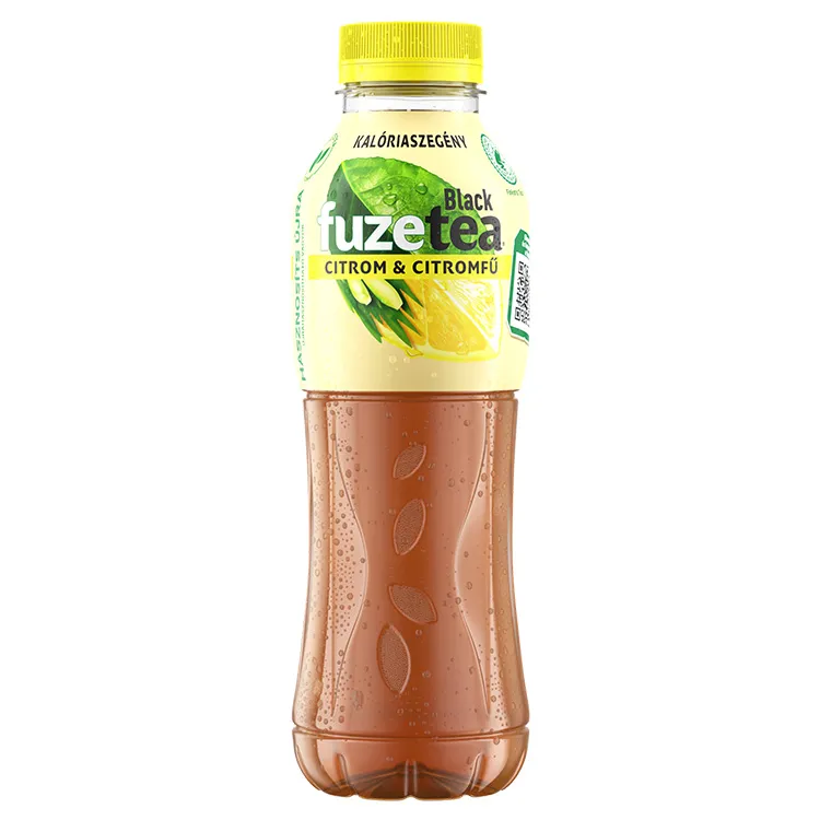 Fuze Tea Fekete tea Citrom és Citromfű kalóriaszegény 500 ml