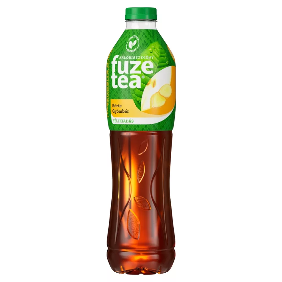 Fuze Tea szénsavmentes körte-gyömbérízű üdítőital fekete tea kivonattal 1,5 l