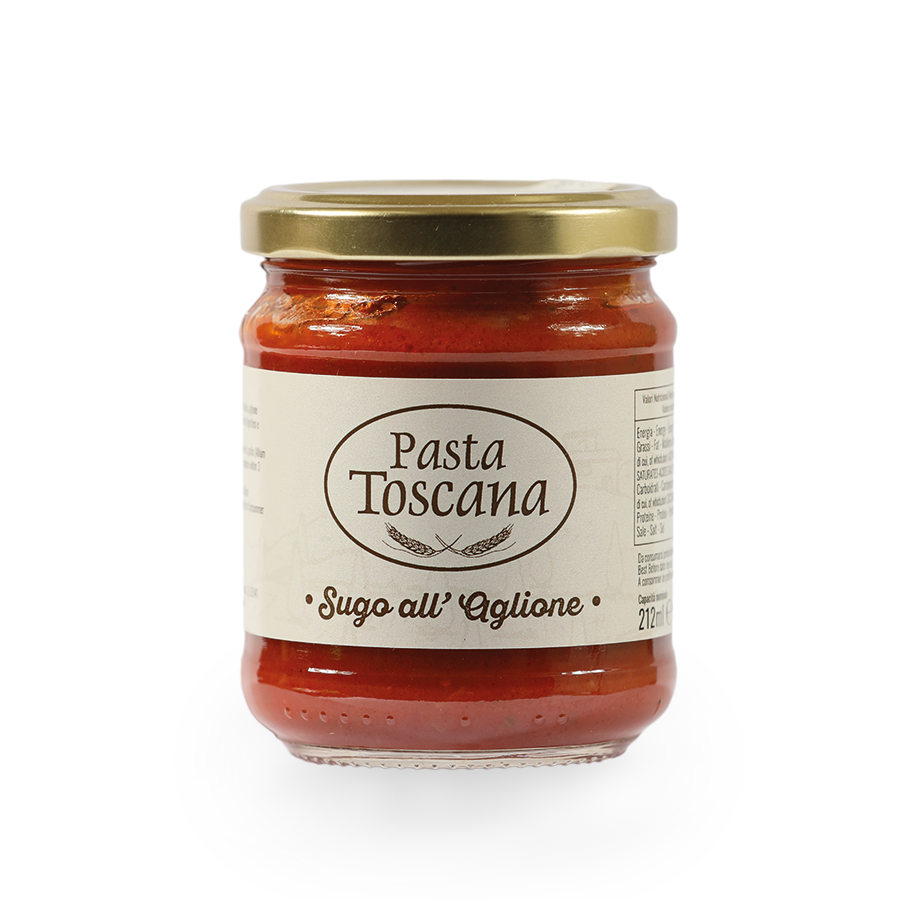 Pasta Toscana Sugo Aglione paradicsomos fokhagymás tésztaszósz