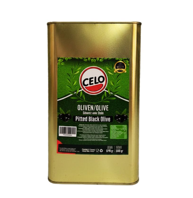 CELO fekete olívabogyó magozott 3500 g