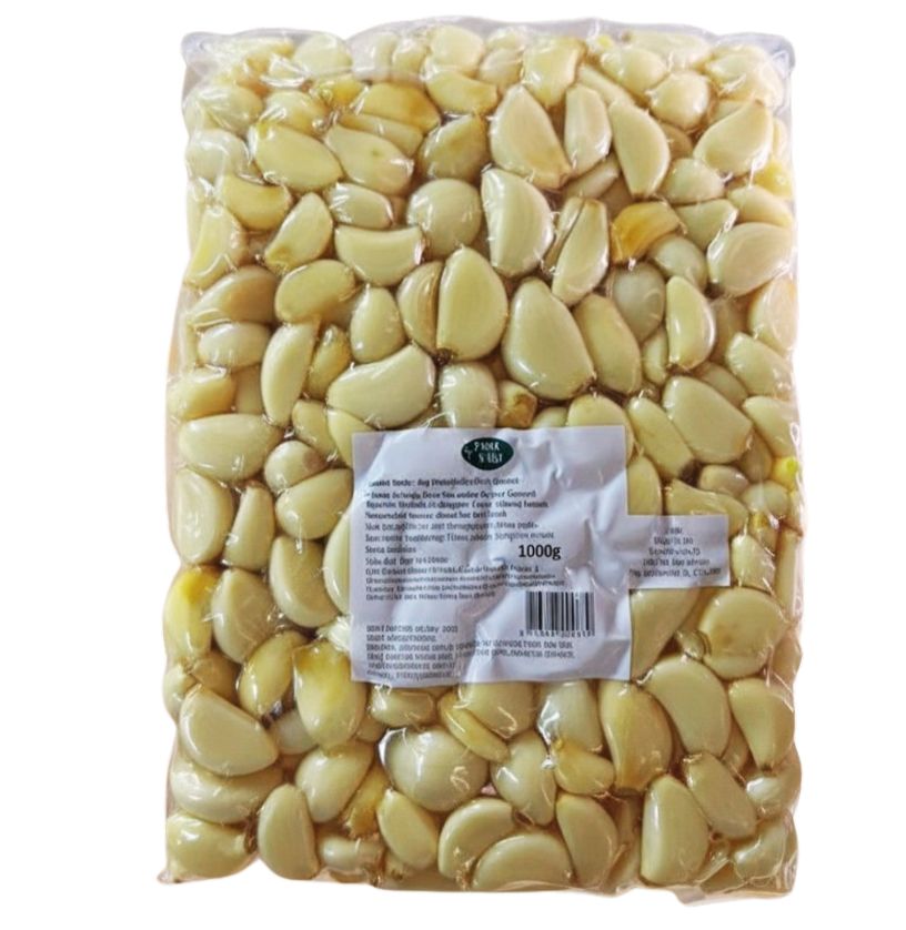 Pura Vida pucolt vákuumcsomagolt fokhagyma 1 kg