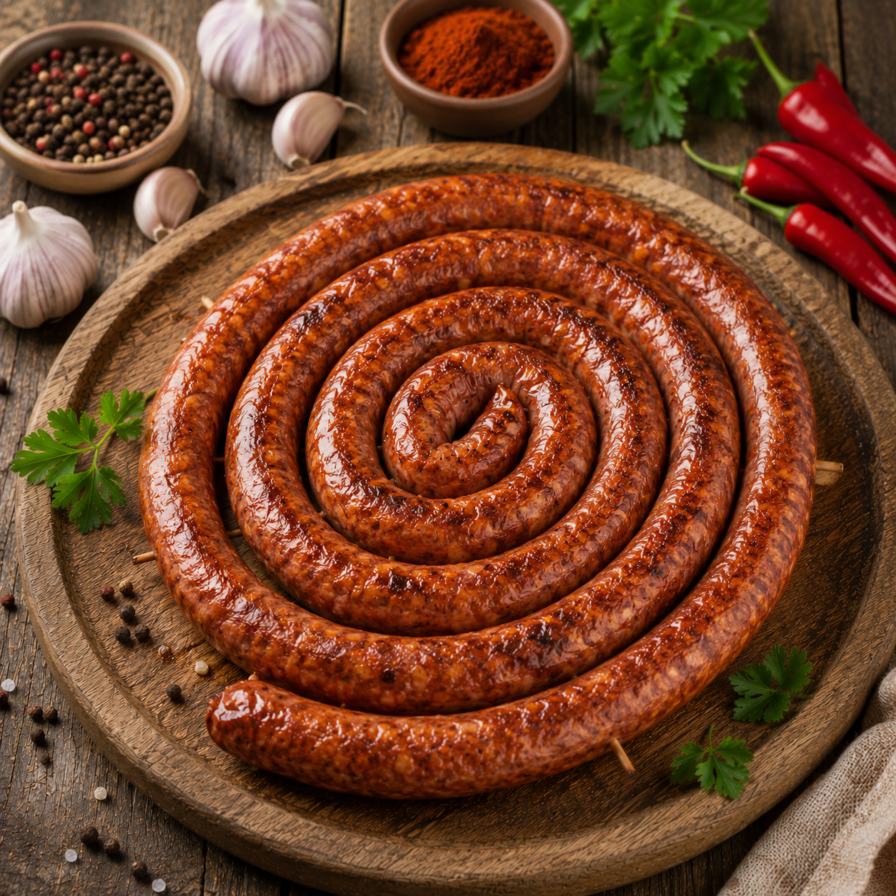 Merquez grillkolbász