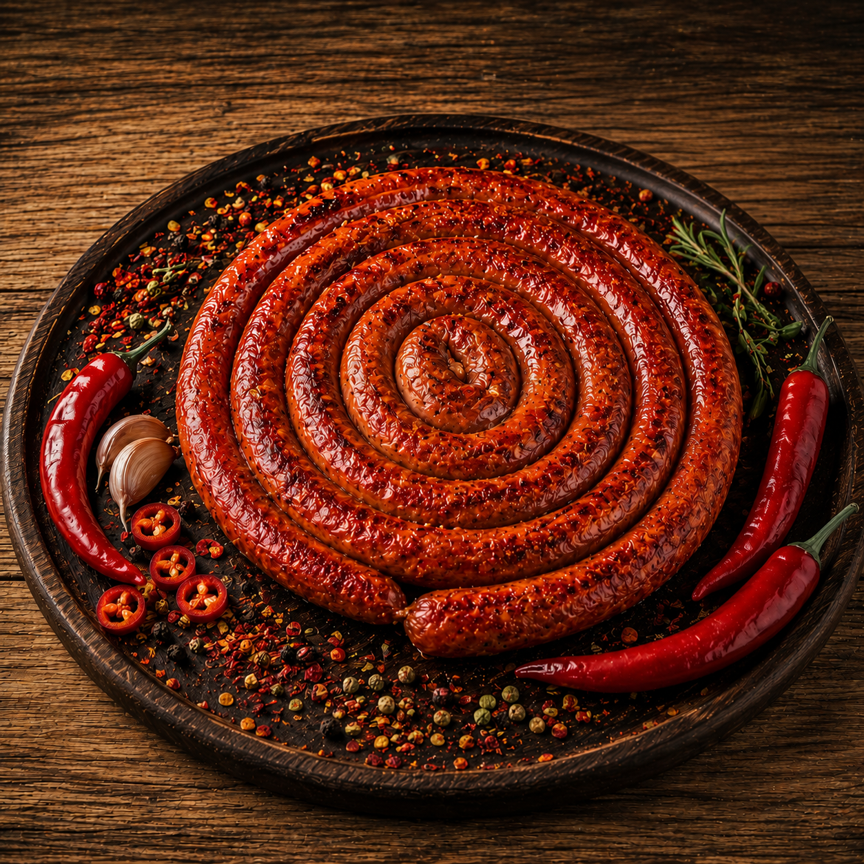 Zsivány grillkolbász