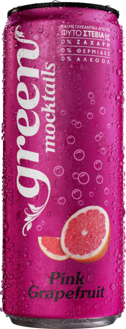 GREEN Mocktails Pink Grapefruit 330 ml