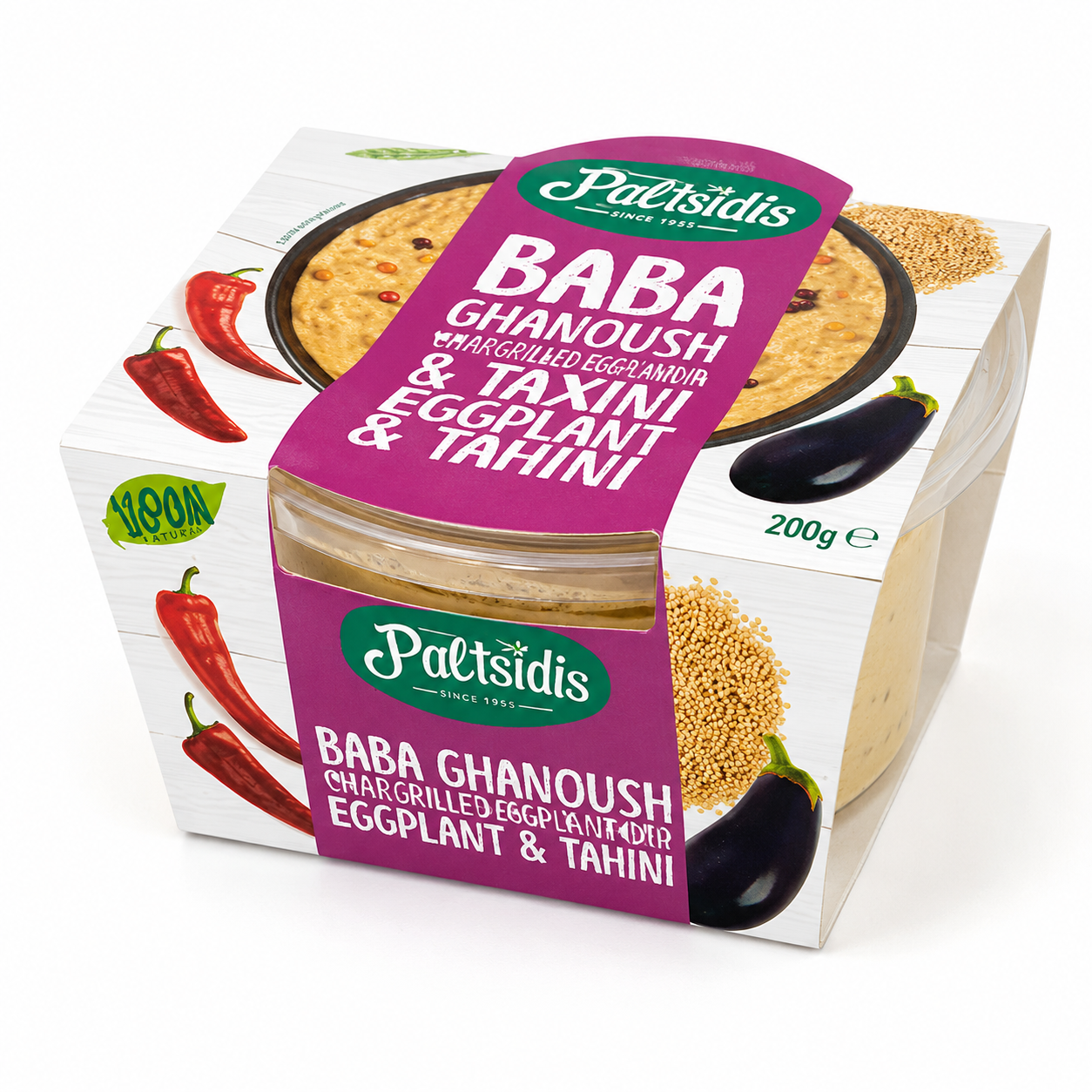 PALTSIDIS Babaghanoush (Padlizsán & Tahini) 200g