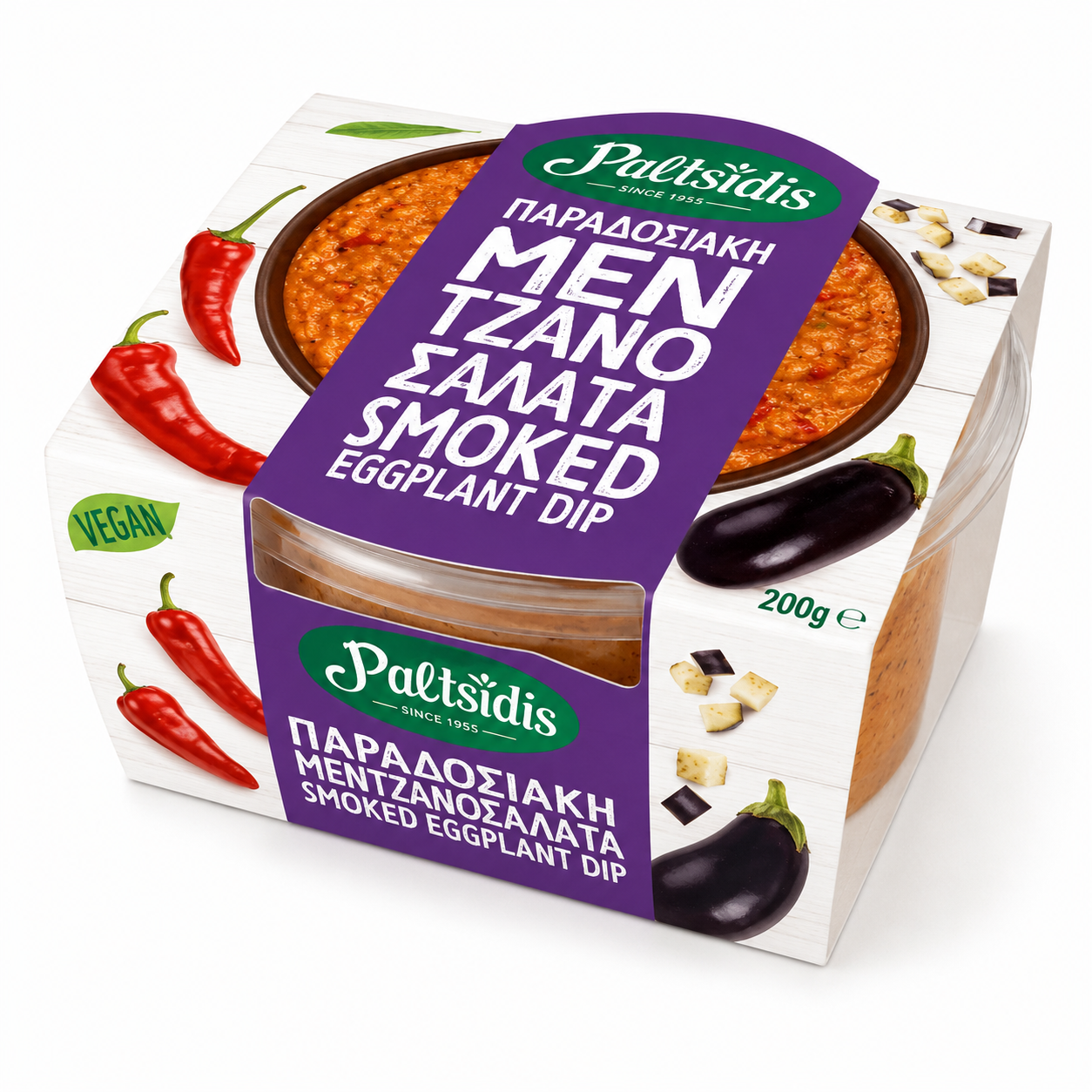 PALTSIDIS Tradicionális padlizsánkrém 200g