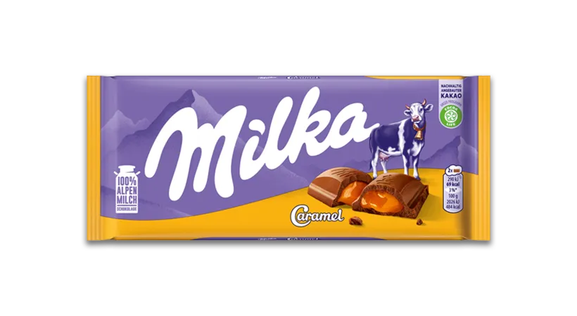 Milka Karamell tejcsokoládé 90-100g